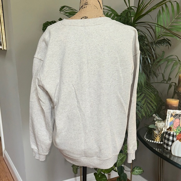 Calvin Klein Women's Heather Gray Sweatshirt - Picture 5 of 10